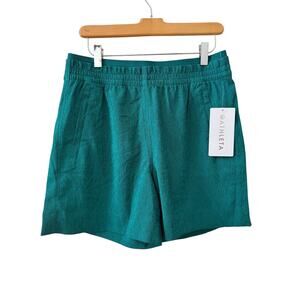 Athleta ECHO Pull on Shorts Emerald Green 8